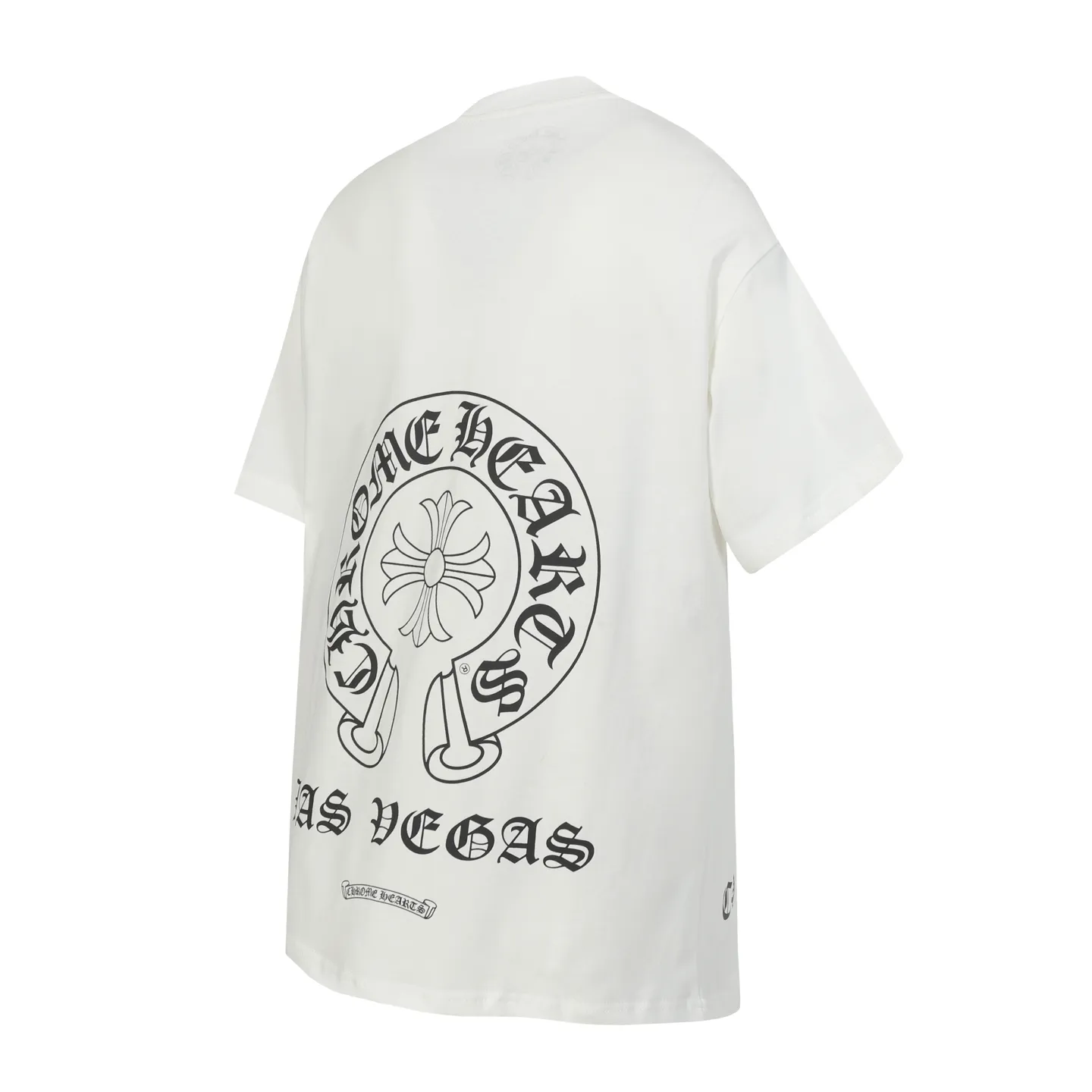 P140 2113 - Chrome Hearts/Chrome Hearts Hong Kong limited Sanskrit letter printed short-sleeved T-shirt - High weight, high density and high quality. The wool is soft, delicate and skin-friendly. It feels soft and silky. It has excellent warmth and skin-friendly properties. - Custom-woven and dyed, no color difference, no matter the fabric or workmanship details. Rolled over the ordinary version on the market -Colour: black white -Size: S M L XL